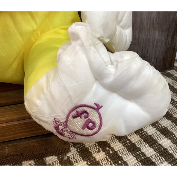 Vintage 1987 Fisher-Price Puffalump Yellow Monkey Nylon Plush w/ Hawaiian Shirt - Picture 3 of 13